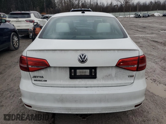 2015 Volkswagen Jetta Sport with VIN 3VWB17AJ9FM213344, listed as a Copart auction lot 85494874 with 136,572 mi miles and Salvage title. Bid and sale history available at DreamBid. Image 6.