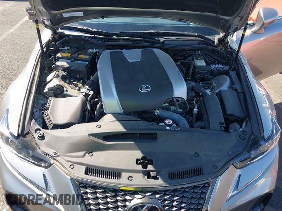 2020 Lexus IS with VIN JTHG81F2XL5043160, listed as a IAAI auction lot 37738891 with 24,607 mi miles. Bid and sale history available at carsss.com. Image 10.