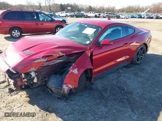 2022 Ford Mustang EcoBoost with VIN 1FA6P8TH8N5136740, listed as a IAAI auction lot 41802219 with 22,887 mi miles. Bid and sale history available at carsss.com. Image 18.