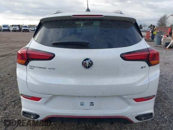 2021 Buick Encore GX Essence with VIN KL4MMGSL6MB038780, listed as a IAAI auction lot 42026247 with 51,244 mi miles and . Bid and sale history available at DreamBid. Image 17.