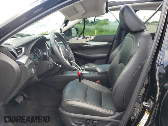 2019 Infiniti QX50 Essential with VIN 3PCAJ5M33KF116266, listed as a Copart auction lot 59537885 with 88,660 mi miles and Salvage title. Bid and sale history available at DreamBid. Image 7.