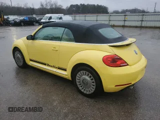 2013 Volkswagen Beetle 50s Edition with VIN 3VW5P7AT7DM828338, listed as a Copart auction lot 88228725 with 106,171 mi miles and Salvage title. Bid and sale history available at DreamBid. Image 2.