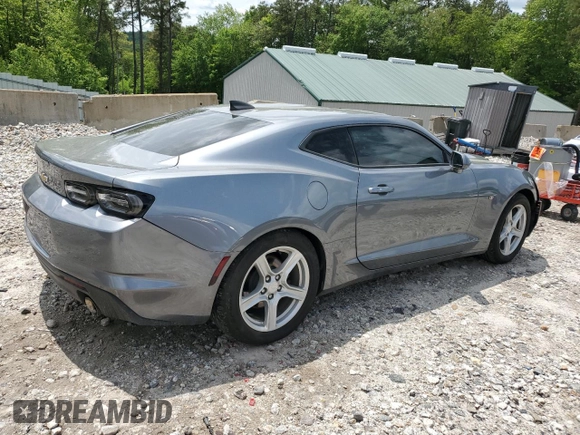 2020 Chevrolet Camaro 1LT with VIN 1G1FB1RS1L0107487, listed as a Copart auction lot 59207685 with 79,560 mi miles and Salvage title. Bid and sale history available at DreamBid. Image 3.