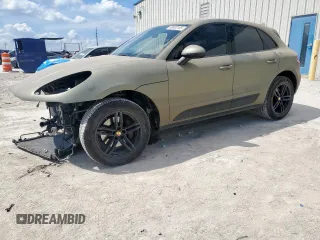 2018 Porsche Macan with VIN WP1AA2A57JLB23087, listed as a Copart auction lot 50833165 with 76,816 mi miles and Salvage Title. Bid and sale history available at carsss.com. Image 1.