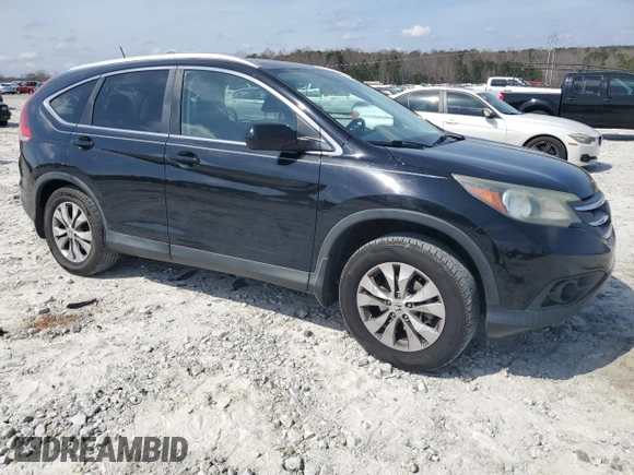 2014 Honda CR-V EX-L with VIN 2HKRM3H70EH563784, listed as a Copart auction lot 49179125 with 139,593 mi miles and Salvage Title. Bid and sale history available at carsss.com. Image 4.
