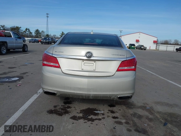 2014 Buick LaCrosse with VIN 1G4GA5G31EF247004, listed as a IAAI auction lot 41399546 with 80,601 mi miles and . Bid and sale history available at DreamBid. Image 16.