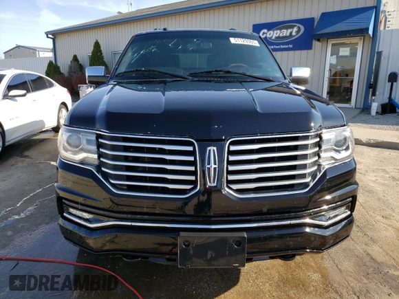 2017 Lincoln Navigator Select with VIN 5LMJJ2HT0HEL08384, listed as a Copart auction lot 51129365 with 101,264 mi miles and Salvage title. Bid and sale history available at DreamBid. Image 5.
