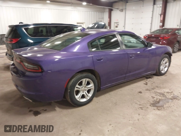 2023 Dodge Charger SXT with VIN 2C3CDXBG1PH571785, listed as a IAAI auction lot 41991323 with 46,563 mi miles. Bid and sale history available at carsss.com. Image 4.