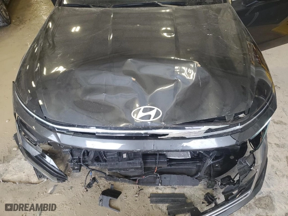 2024 Hyundai Sonata Hybrid SEL with VIN KMHL34JJ9RA098516, listed as a Copart auction lot 46903415 with 17,651 mi miles and Non Repairable. Bid and sale history available at carsss.com. Image 11.