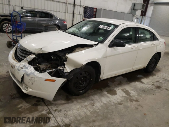 2010 Chrysler Sebring Touring with VIN 1C3CC4FB3AN148589, listed as a Copart auction lot 81254954 with 153,988 mi miles and Salvage Title. Bid and sale history available at carsss.com. Image 1.
