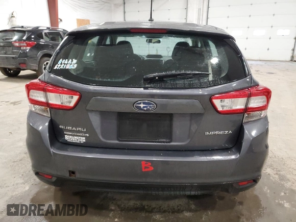 2019 Subaru Impreza с VIN 4S3GTAA67K3716460, выставлен на аукционе Copart как лот 55938635 с пробегом 133 912 миль миль и Списание • Salvage title. История ставок и продаж доступна на DreamBid. Изображение 6.
