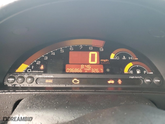 2004 Honda S2000 with VIN JHMAP21494S001069, listed as a Copart auction lot 76022724 with 96,866 mi miles and Salvage Title. Bid and sale history available at carsss.com. Image 9.