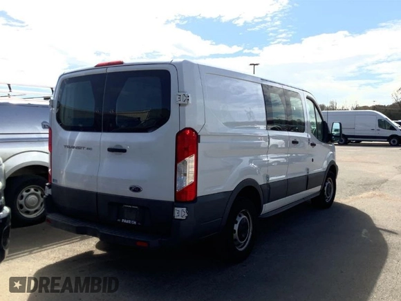 2015 Ford Transit Cargo with VIN 1FTNE1ZM8FKB04302, listed as a IAAI auction lot 41980728 with 204,064 mi miles. Bid and sale history available at carsss.com. Image 1.
