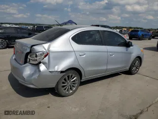 2019 Mitsubishi Mirage G4 ES with VIN ML32F3FJ0KHF16622, listed as a Copart auction lot 61160784 with 115,490 mi miles and Salvage Title. Bid and sale history available at carsss.com. Image 3.