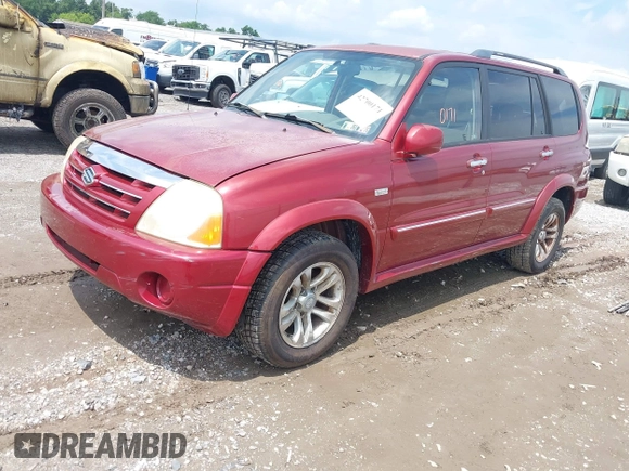 2004 Suzuki XL7 LX with VIN JS3TX92V244114054, listed as a IAAI auction lot 42700171 with 103,107 mi miles and . Bid and sale history available at DreamBid. Image 2.