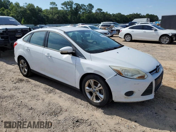 2013 Ford Focus SE with VIN 1FADP3F24DL112561, listed as a Copart auction lot 63509945 with 153,305 mi miles and Clean title. Bid and sale history available at DreamBid. Image 4.