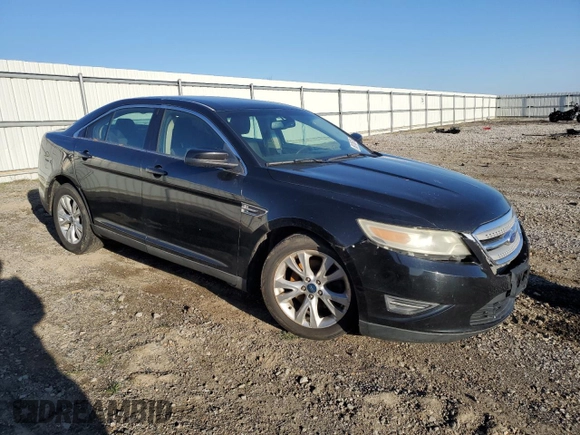 2011 Ford Taurus SEL with VIN 1FAHP2EWXBG164007, listed as a Copart auction lot 50176575 with 257,154 mi miles and Salvage Title. Bid and sale history available at carsss.com. Image 4.