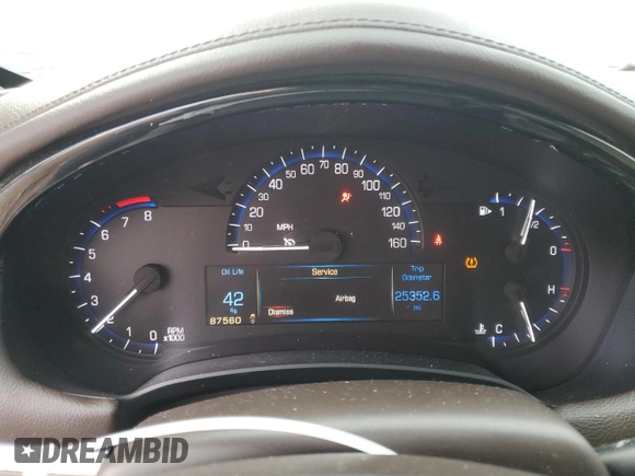 2013 Cadillac XTS Luxury with VIN 2G61P5S31D9176445, listed as a Copart auction lot 45313215 with 87,560 mi miles and Salvage title. Bid and sale history available at DreamBid. Image 9.
