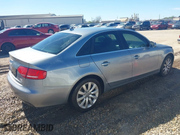 2011 Audi A4 2.0T Premium Plus with VIN WAUFFAFL1BN040736, listed as a IAAI auction lot 41787381 with 188,709 mi miles. Bid and sale history available at carsss.com. Image 4.