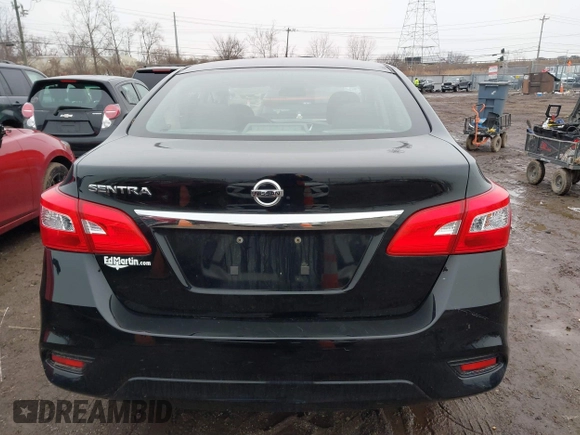 2017 Nissan Sentra S with VIN 3N1AB7AP7HY292088, listed as a IAAI auction lot 41539050 with 133,395 mi miles. Bid and sale history available at carsss.com. Image 17.
