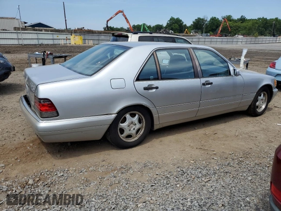1999 Mercedes-Benz S-Class with VIN WDBGA51G3XA431682, listed as a Copart auction lot 56126924 with 0 mi miles and Salvage Title. Bid and sale history available at carsss.com. Image 3.