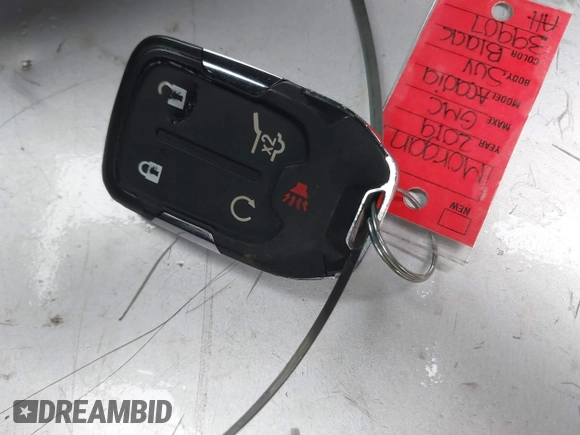 2019 GMC Acadia SLE with VIN 1GKKNTLS7KZ205052, listed as a IAAI auction lot 41560595 with 44,783 mi miles and . Bid and sale history available at DreamBid. Image 11.