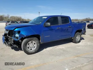 2019 Chevrolet Colorado 2WD Work Truck z VIN 1GCGSBEN9K1311030, wystawiony jako Copart lot #49329575 z przebiegiem 165 972 mil mil oraz Szkoda całkowita • Salvage title. Historia ofert i sprzedaży dostępna na DreamBid. Obrazek 1.