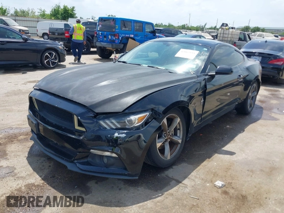 2015 Ford Mustang V6 with VIN 1FA6P8AM3F5392995, listed as a IAAI auction lot 42063188 with 128,854 mi miles and . Bid and sale history available at DreamBid. Image 17.