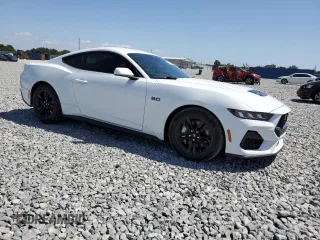 2024 Ford Mustang GT with VIN 1FA6P8CF6R5426849, listed as a Copart auction lot 52545105 with Not Provided miles and Salvage Title. Bid and sale history available at DreamBid. Image 4.