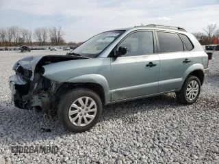2007 Hyundai Tucson GL with VIN KM8JM72B87U573033, listed as a Copart auction lot 78674274 with 145,368 mi miles and Salvage Title. Bid and sale history available at carsss.com. Image 1.