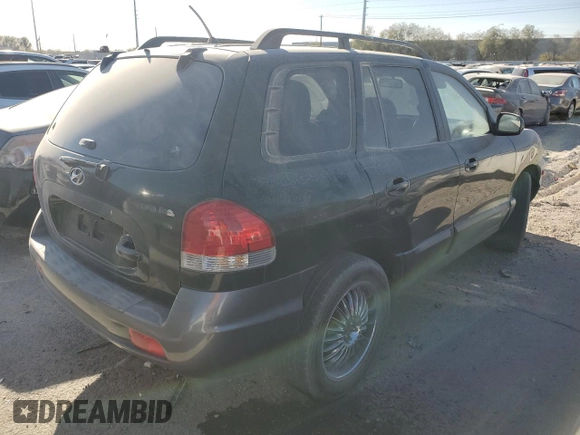 2006 Hyundai Santa Fe GLS with VIN KM8SC13D26U105043, listed as a Copart auction lot 75368984 with 197,229 mi miles and Non Repairable. Bid and sale history available at carsss.com. Image 3.