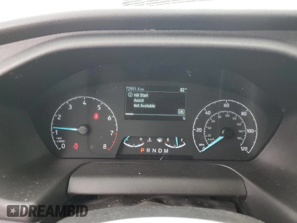 2021 Ford Transit Cargo z VIN 1FTBR1X84MKA46389, wystawiony jako Copart lot #58608695 z przebiegiem 72 951 mil mil oraz Szkody całkowita. Historia ofert i sprzedaży dostępna na DreamBid. Obrazek 9.