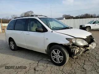 2005 Mazda MPV LX with VIN JM3LW28A650533148, listed as a Copart auction lot 48744635 with 306,928 mi miles and Salvage Title. Bid and sale history available at carsss.com. Image 12.