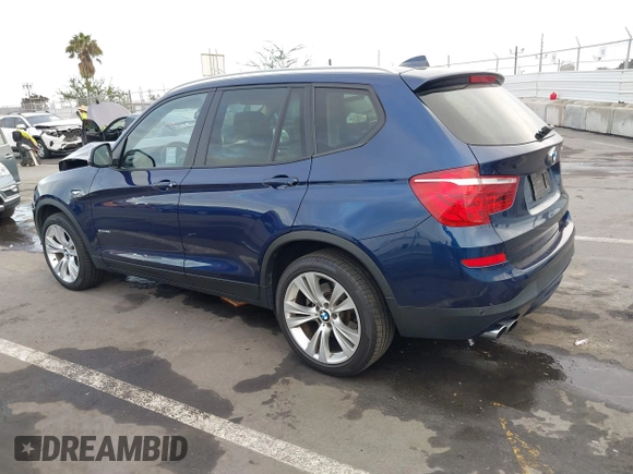 2016 BMW X3 sDrive28i with VIN 5UXWZ7C56G0M83583, listed as a IAAI auction lot 41517534 with 89,611 mi miles and . Bid and sale history available at DreamBid. Image 14.