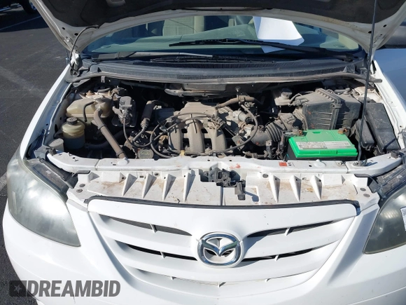2005 Mazda MPV LX with VIN JM3LW28A950547853, listed as a IAAI auction lot 41755669 with 217,379 mi miles. Bid and sale history available at carsss.com. Image 10.
