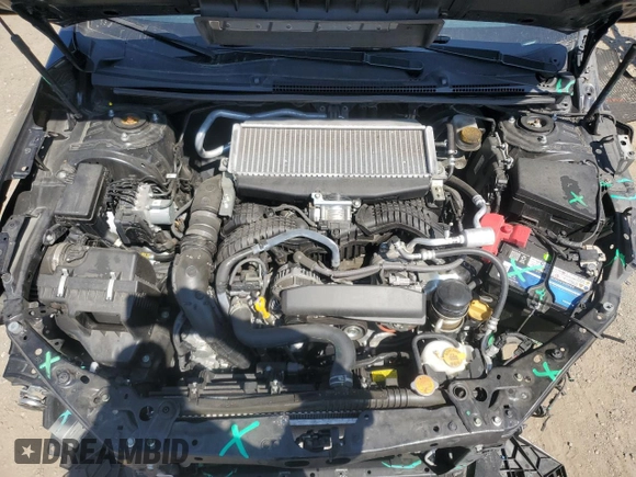 2022 Subaru WRX with VIN JF1VBAA63N9016517, listed as a Copart auction lot 50558085 with 45,466 mi miles and Salvage title. Bid and sale history available at DreamBid. Image 13.