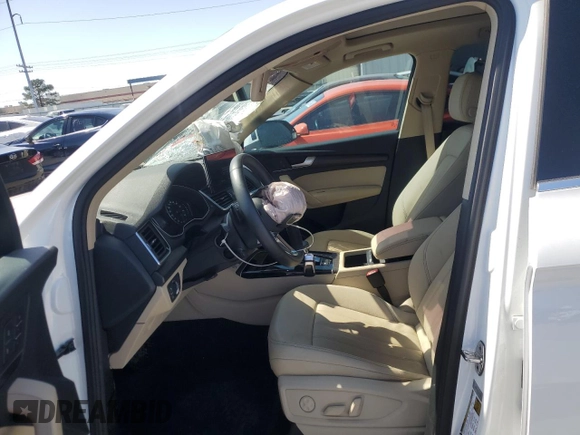 2022 Audi Q5 S line Premium z VIN WA1GAAFY4N2062294, wystawiony jako Copart lot #52314365 z przebiegiem 40 920 mil mil oraz Szkoda całkowita • Salvage title. Historia ofert i sprzedaży dostępna na DreamBid. Obrazek 7.