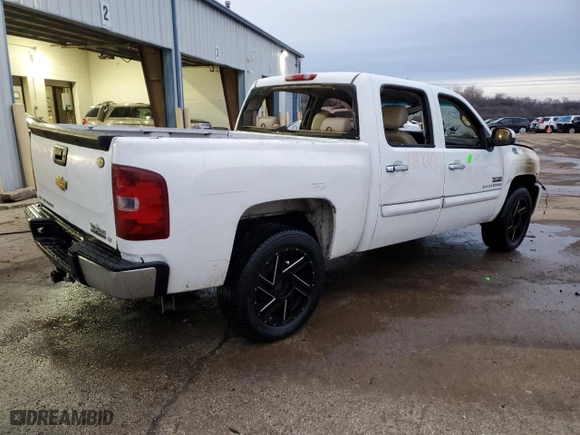 2010 Chevrolet Silverado 1500 LT with VIN 3GCRCSE08AG277690, listed as a Copart auction lot 43973615 with 0 mi miles and Salvage Title. Bid and sale history available at carsss.com. Image 3.