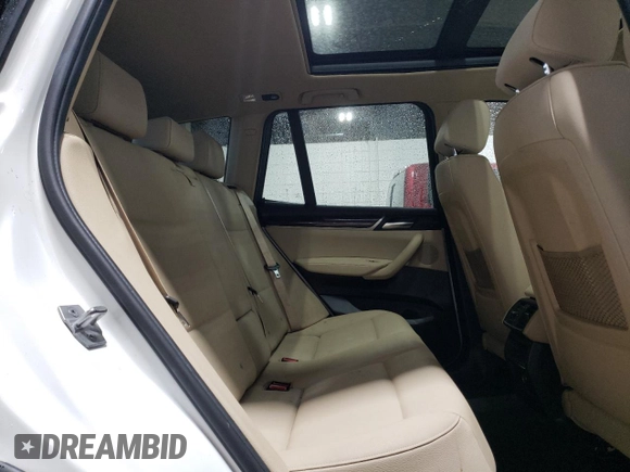 2016 BMW X3 xDrive28i z VIN 5UXWX9C5XG0D84835, wystawiony jako Copart lot #56165305 z przebiegiem 71 878 mil mil oraz Szkoda całkowita • Salvage title. Historia ofert i sprzedaży dostępna na DreamBid. Obrazek 11.