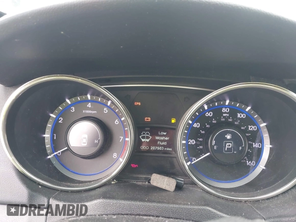 2012 Hyundai Sonata GLS with VIN 5NPEB4AC4CH332353, listed as a IAAI auction lot 41865328 with 207,503 mi miles and . Bid and sale history available at DreamBid. Image 7.