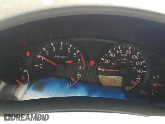 2006 Nissan Frontier SE with VIN 1N6AD07U46C462924, listed as a Copart auction lot 75846924 with 207,768 mi miles and Salvage title. Bid and sale history available at DreamBid. Image 9.