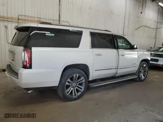 2018 GMC Yukon XL Denali with VIN 1GKS2HKJ8JR133579, listed as a Copart auction lot 52156435 with 155,672 mi miles and Salvage Title. Bid and sale history available at carsss.com. Image 3.