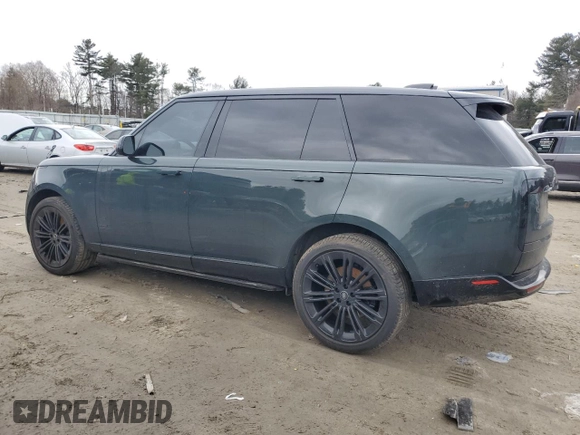2023 Land Rover Range Rover with VIN SALK1BE71PA024084, listed as a Copart auction lot 48036765 with 17,187 mi miles and Salvage Title. Bid and sale history available at DreamBid. Image 2.