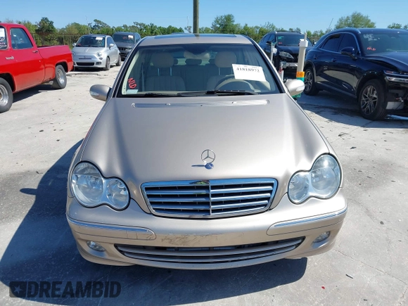 2005 Mercedes-Benz C 240 with VIN WDBRF61J65A656719, listed as a IAAI auction lot 41818972 with 64,957 mi miles and . Bid and sale history available at DreamBid. Image 13.