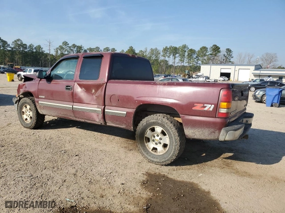 1999 Chevrolet Silverado 1500 LT with VIN 1GCEK19T9XE249669, listed as a Copart auction lot 43939125 with 0 mi miles and Salvage Title. Bid and sale history available at carsss.com. Image 2.