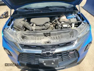 2020 Chevrolet Blazer RS with VIN 3GNKBKRS8LS618738, listed as a Copart auction lot 60316955 with 24,778 mi miles and Salvage title. Bid and sale history available at DreamBid. Image 12.