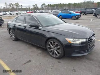 2015 Audi A6 2.0T Premium Plus with VIN WAUGFAFC3FN033992, listed as a IAAI auction lot 41553895 with 148,078 mi miles. Bid and sale history available at carsss.com. Image 1.