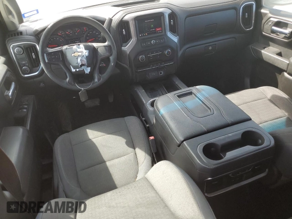 2020 Chevrolet Silverado 1500 Work Truck with VIN 1GCRWAEFXLZ245431, listed as a Copart auction lot 77218904 with 80,076 mi miles and Salvage Title. Bid and sale history available at DreamBid. Image 8.