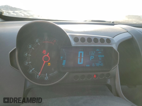 2015 Chevrolet Sonic LT with VIN 1G1JC5SG7F4132086, listed as a Copart auction lot 63196045 with 67,846 mi miles and Salvage title. Bid and sale history available at DreamBid. Image 9.