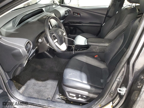 2018 Toyota Prius Prime Plus with VIN JTDKARFP8J3097933, listed as a Copart auction lot 52251005 with 56,987 mi miles and Salvage Title. Bid and sale history available at carsss.com. Image 7.